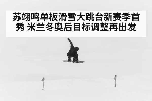 苏翊鸣单板滑雪大跳台新赛季首秀 米兰冬奥后目标调整再出发